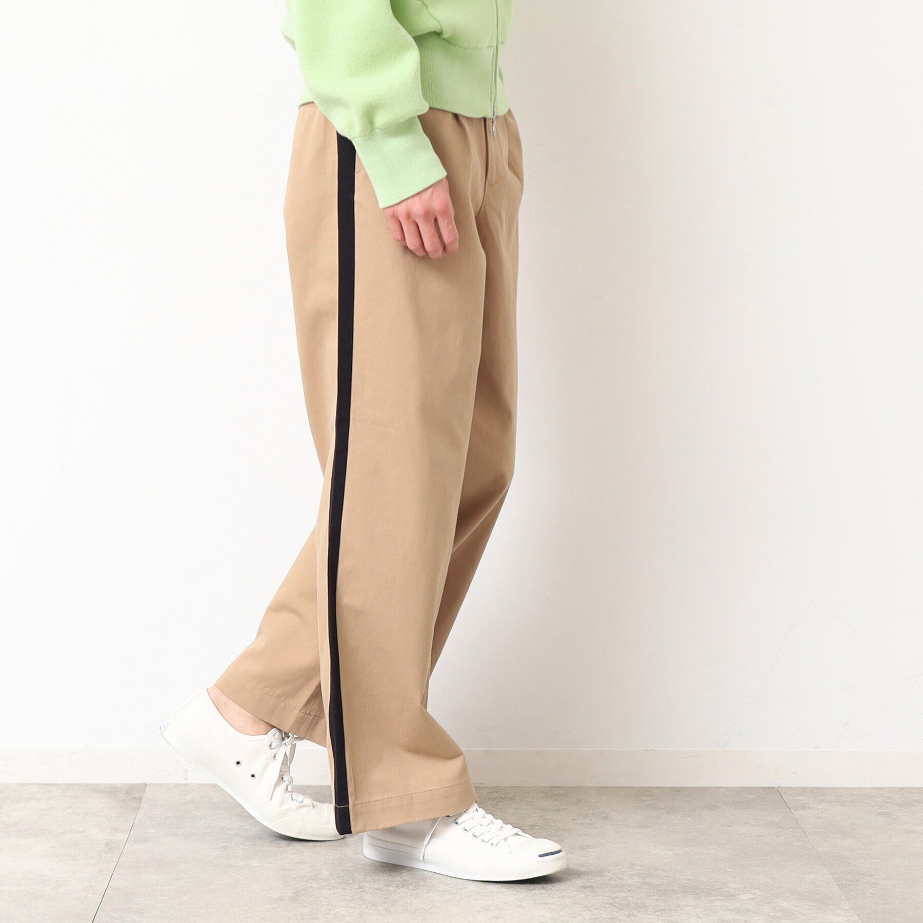 Dessin「【洗える】サイドライン入り切替ワイドパンツ」|その他|