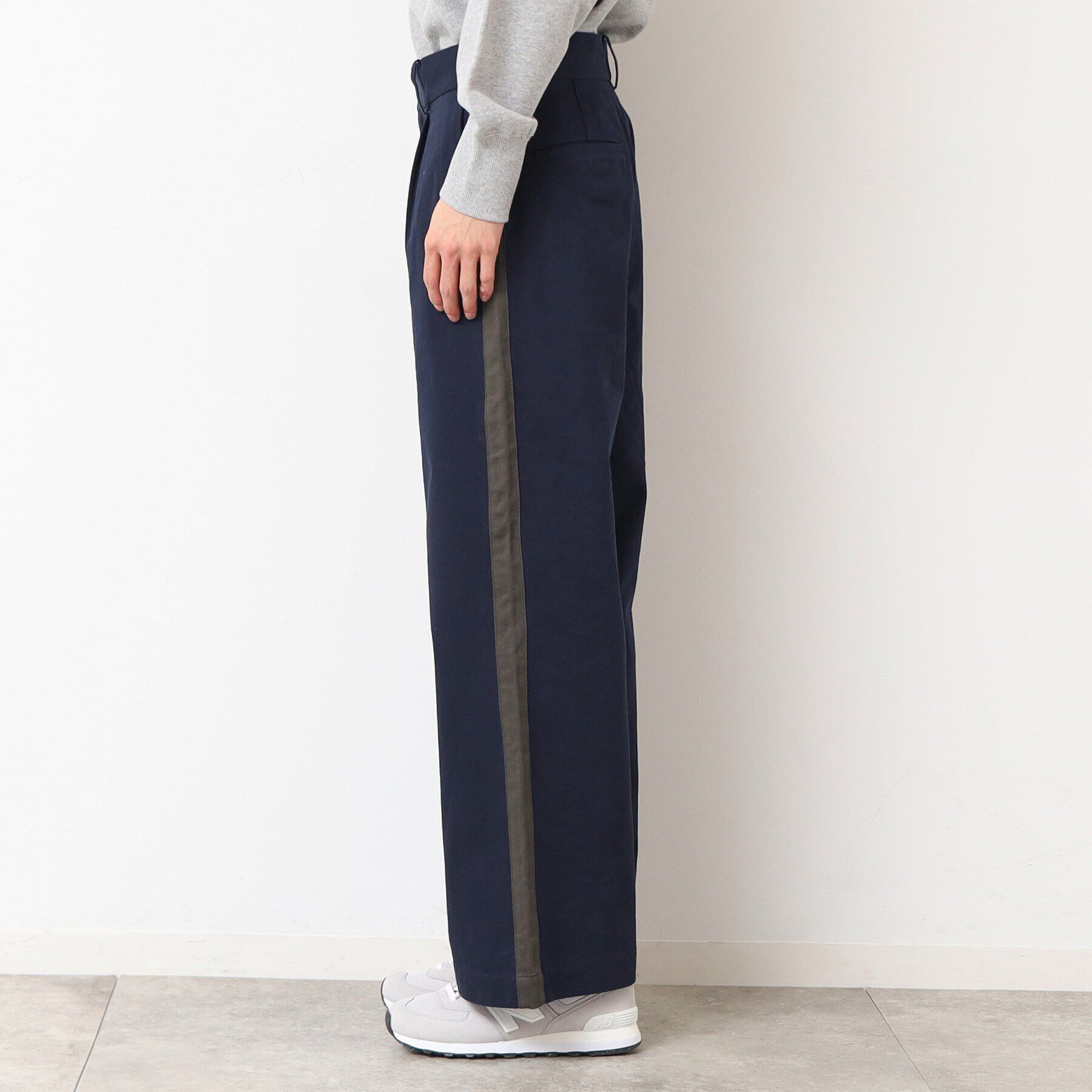 Dessin「【洗える】サイドライン入り切替ワイドパンツ」|その他|