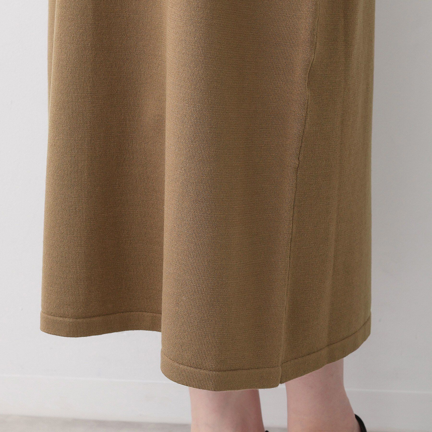 Dessin「【2点セット・洗える】ニットカーディガン&times;ノースリーブワンピース」|ワンピース|