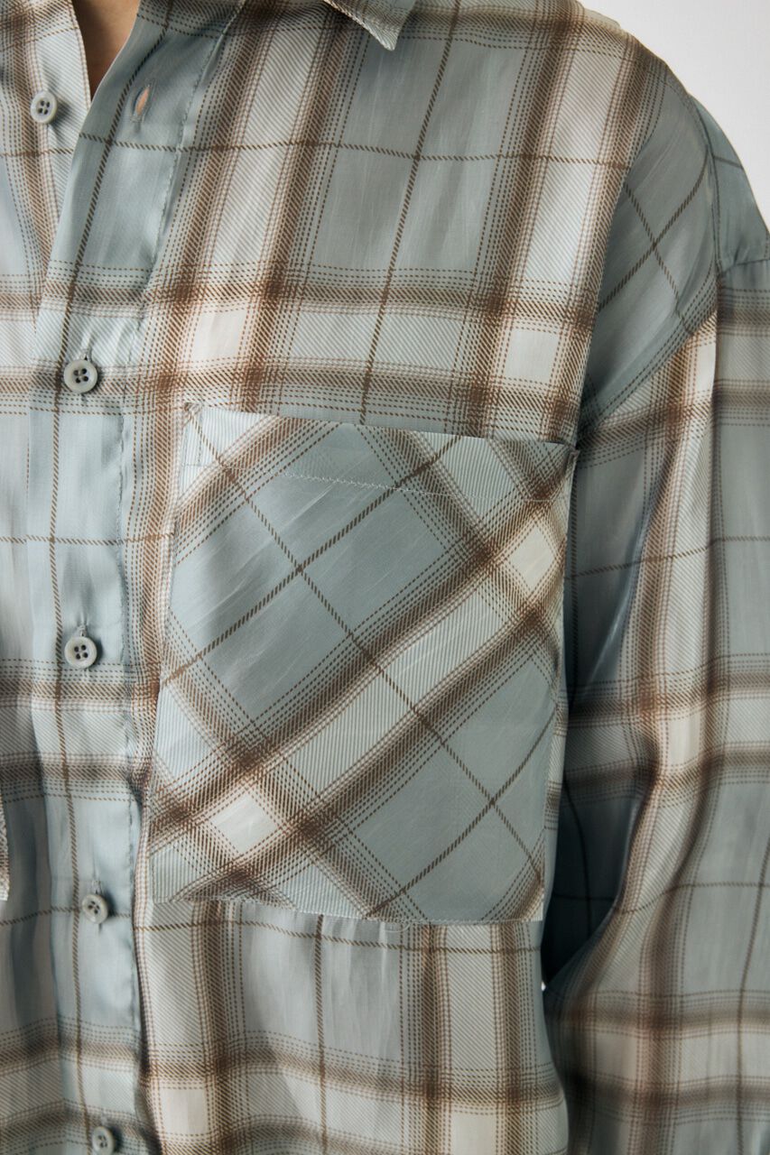 MOUSSY「MIX CHECK ルーズシャツ」|シャツ・ブラウス|