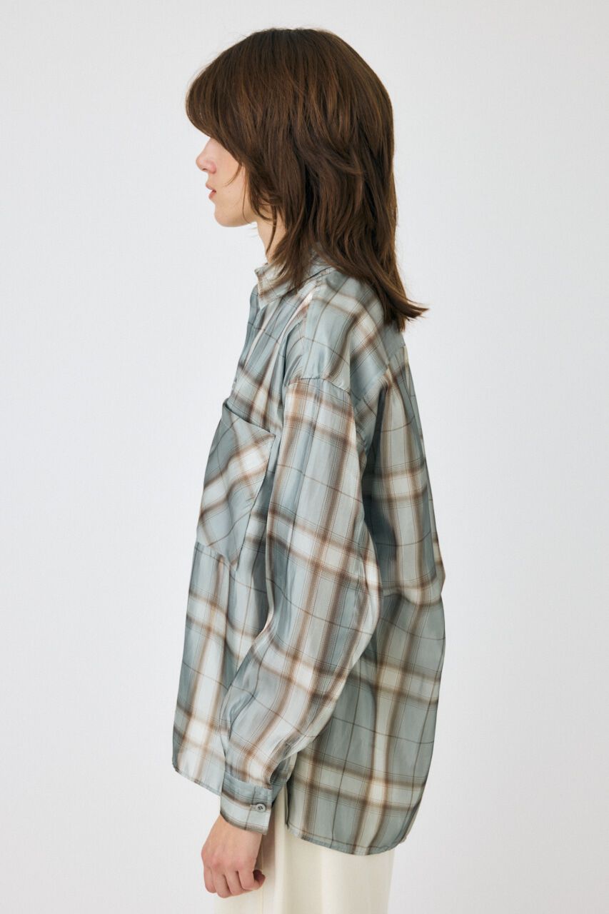 MOUSSY「MIX CHECK ルーズシャツ」|シャツ・ブラウス|
