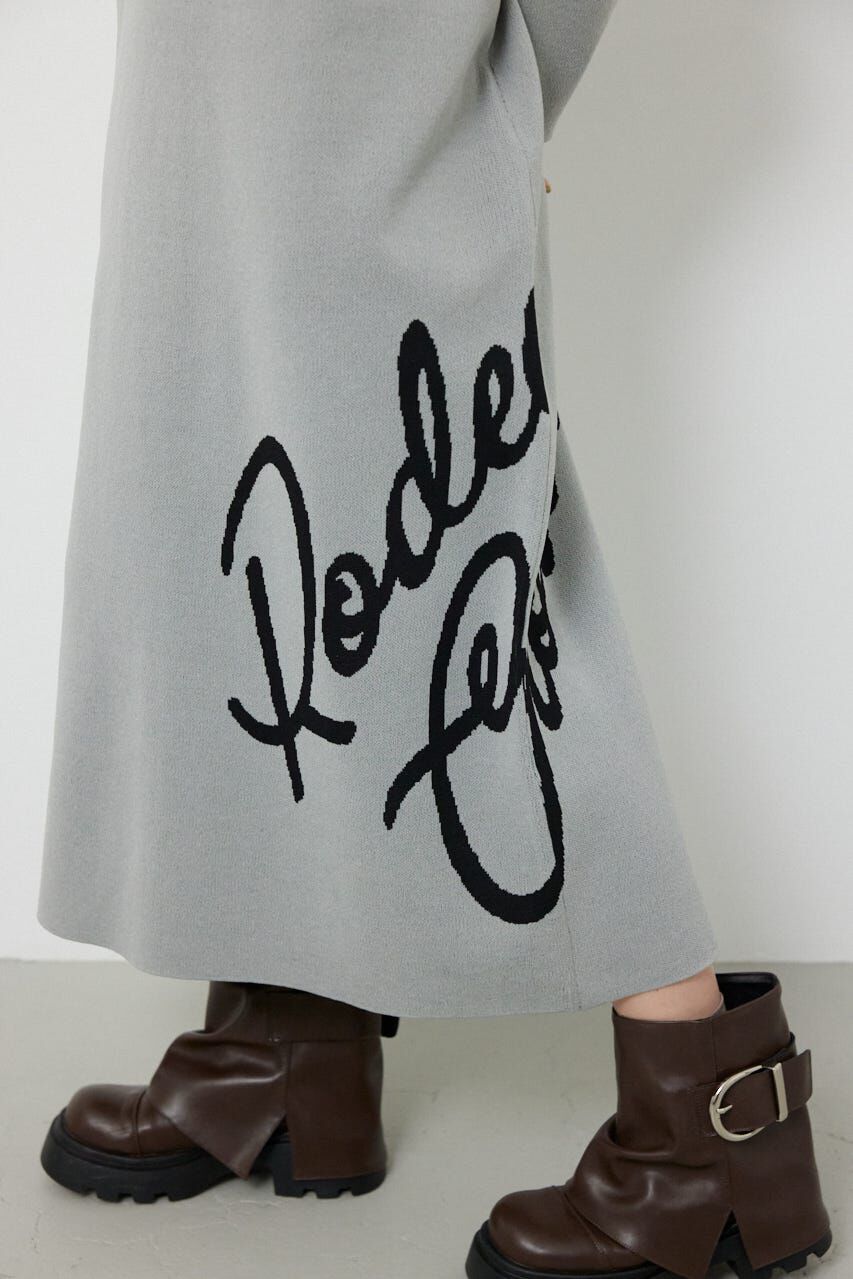 RODEO CROWNS「マキシロゴニットワンピース」|ワンピース|