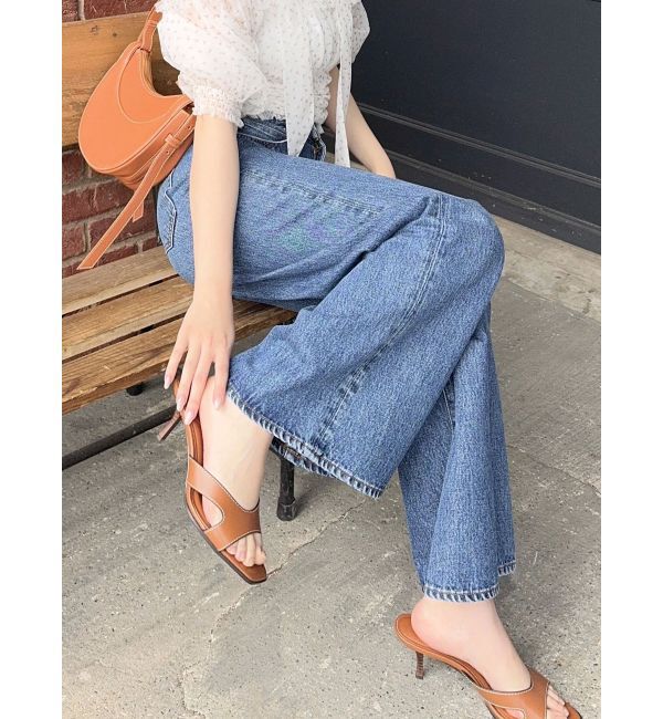 dazzlin「スラッカーデニムパンツ」|デニム|