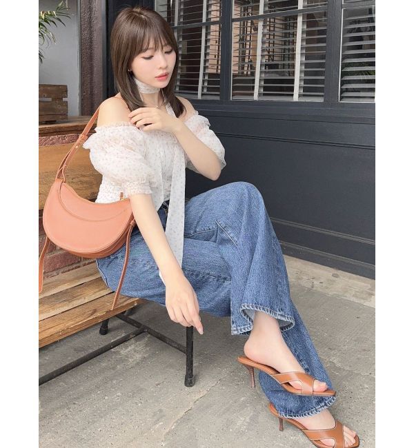 dazzlin「スラッカーデニムパンツ」|デニム|