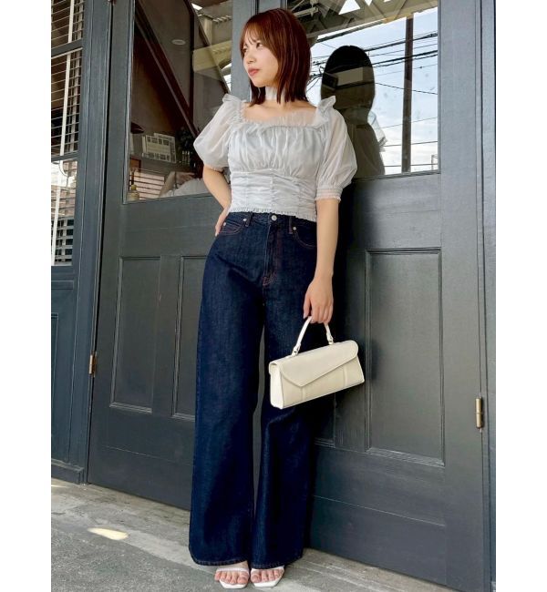 dazzlin「スラッカーデニムパンツ」|デニム|