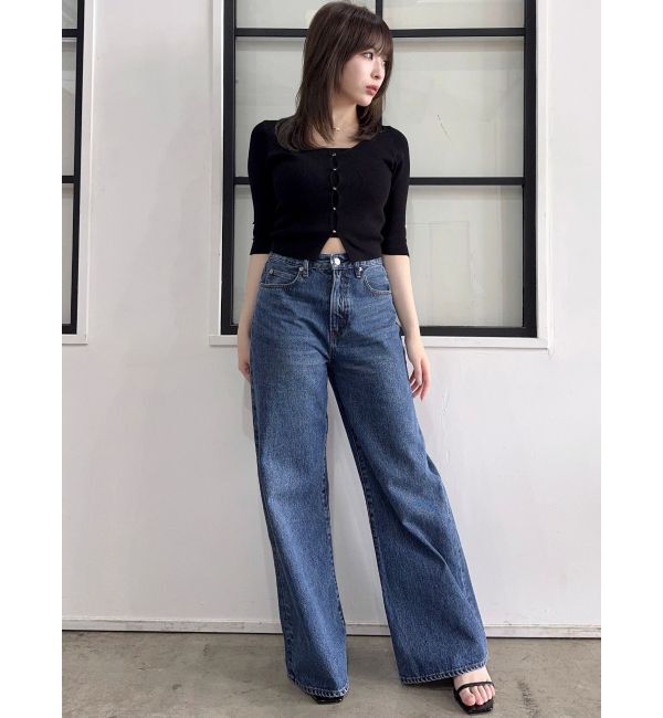 dazzlin「スラッカーデニムパンツ」|デニム|