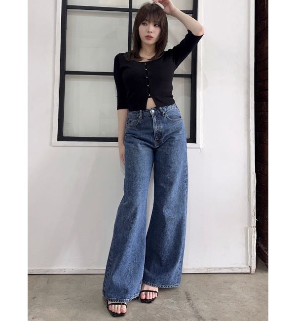 dazzlin「スラッカーデニムパンツ」|デニム|