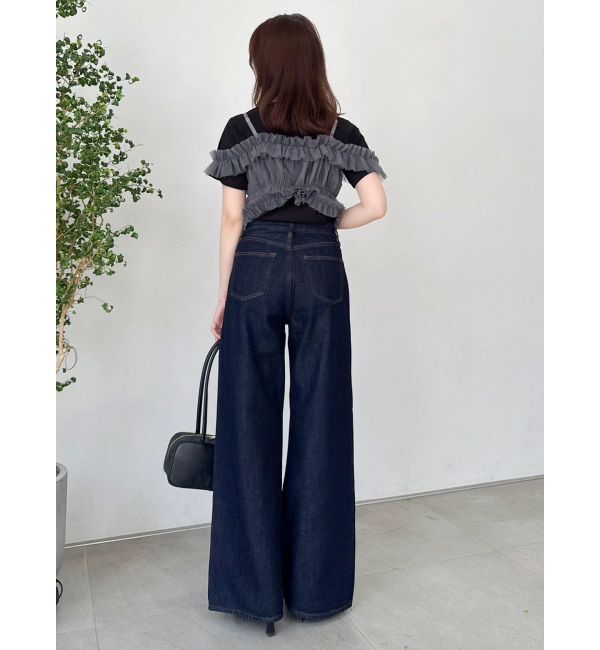 dazzlin「スラッカーデニムパンツ」|デニム|