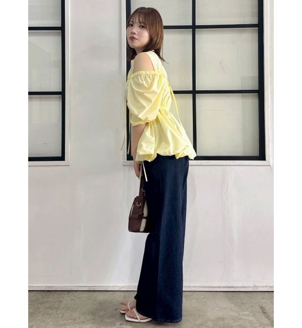 dazzlin「スラッカーデニムパンツ」|デニム|