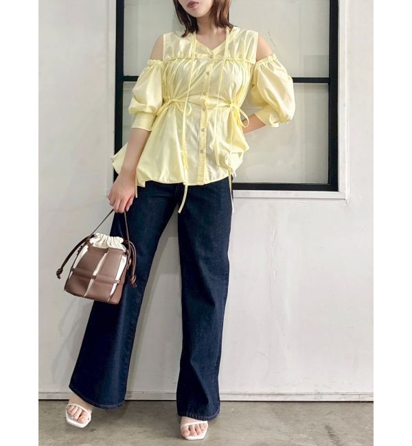 dazzlin「スラッカーデニムパンツ」|デニム|