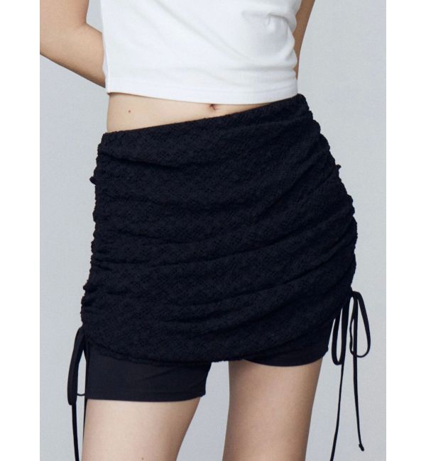 EMODA「レイヤーフィットリボンスカート」|スカート|