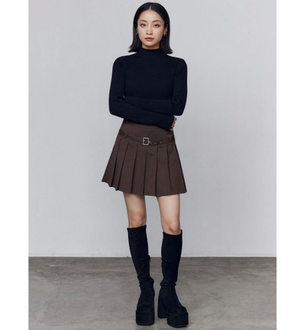 EMODA「ハイネッククロップニット」|ニット・セーター|