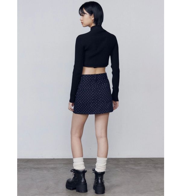 EMODA「ハイネッククロップニット」|ニット・セーター|