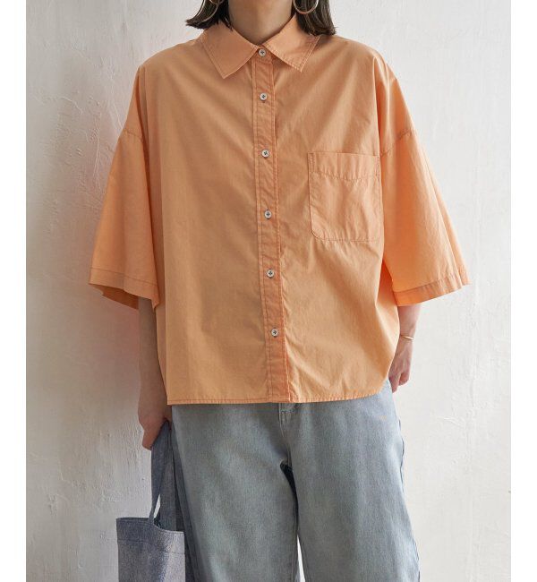 Lbc with Life「タイプライターハンソデＢＯＸシャツ」|シャツ・ブラウス|