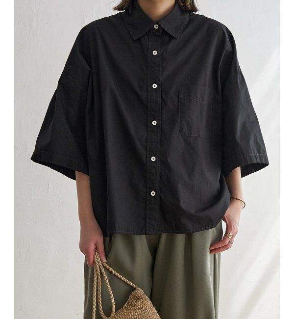 Lbc with Life「タイプライターハンソデＢＯＸシャツ」|シャツ・ブラウス|