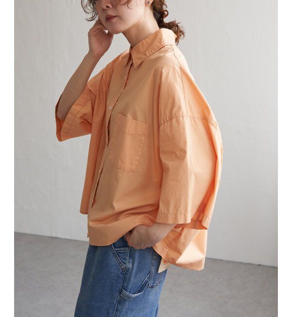 Lbc with Life「タイプライターハンソデＢＯＸシャツ」|シャツ・ブラウス|