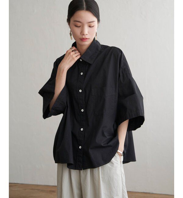 Lbc with Life「タイプライターハンソデＢＯＸシャツ」|シャツ・ブラウス|