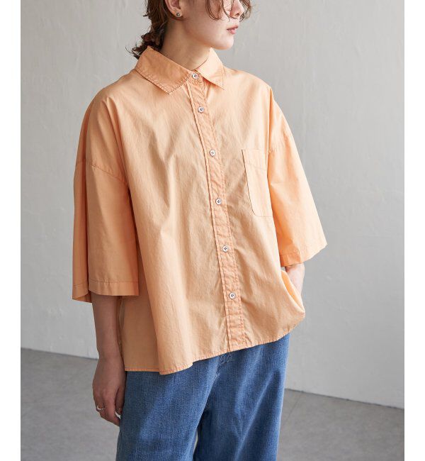 Lbc with Life「タイプライターハンソデＢＯＸシャツ」|シャツ・ブラウス|