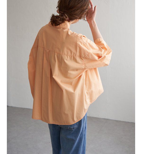 Lbc with Life「タイプライターハンソデＢＯＸシャツ」|シャツ・ブラウス|