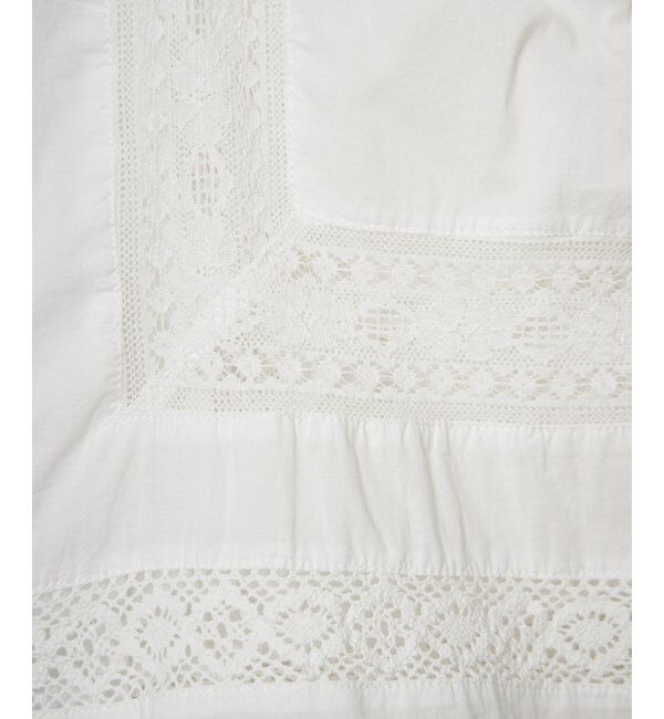 Lbc with Life「レース切り替えシャツ」|シャツ・ブラウス|