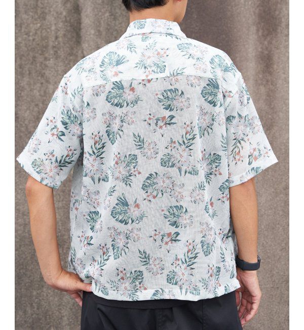 VENCE share style「シアーメッシュシャツ」|シャツ・ブラウス|