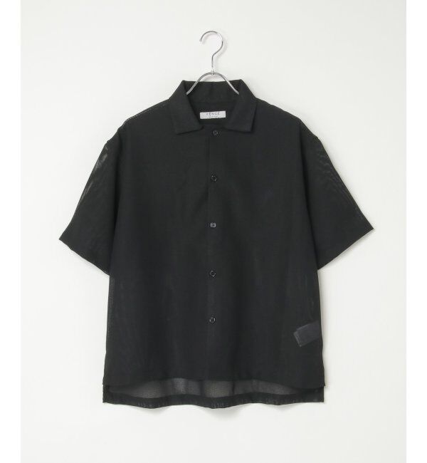 VENCE share style「シアーメッシュシャツ」|シャツ・ブラウス|