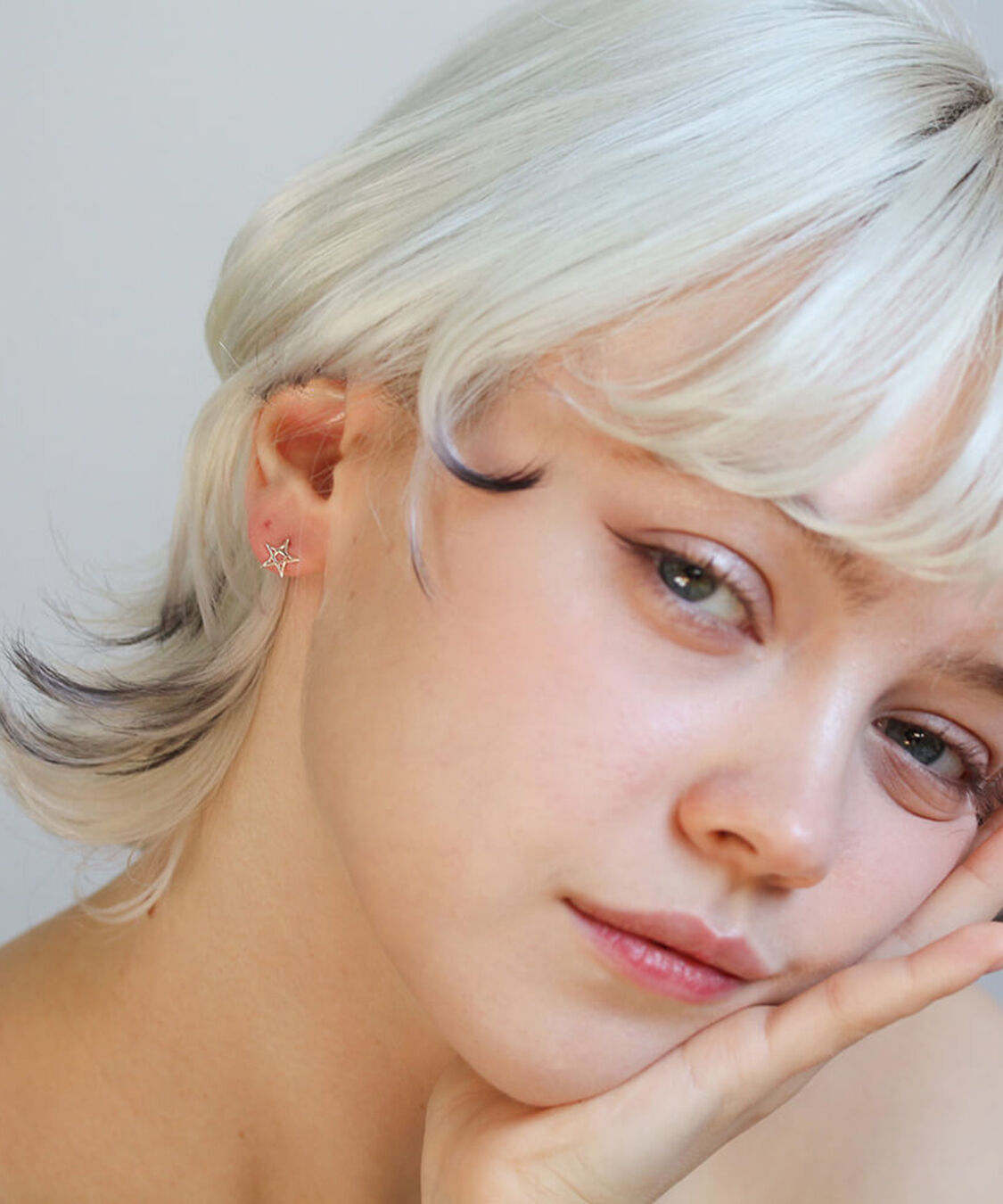  「ゴールド スター ピアス | K10YG 〈Web限定〉」|ピアス|