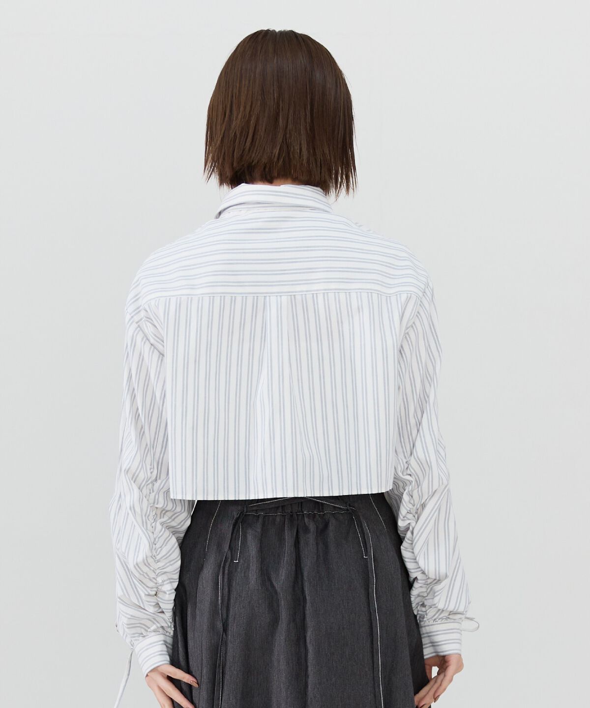 REDYAZEL「ドロストストライプシャツ」|シャツ・ブラウス|