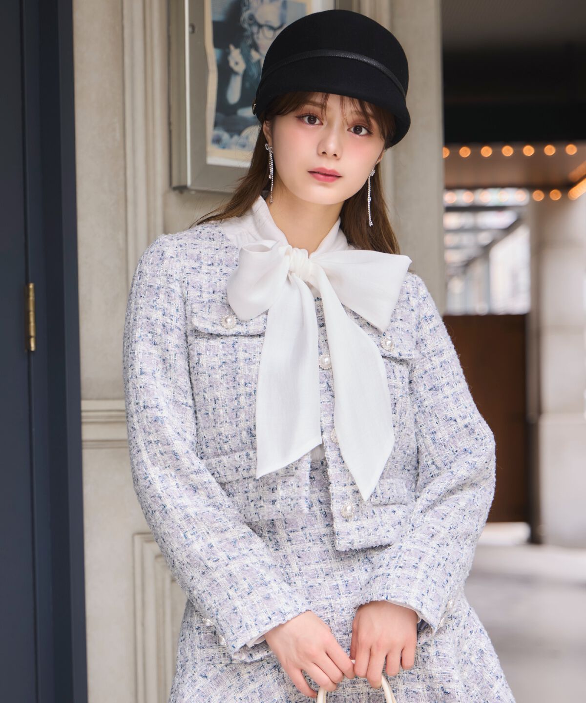 WILLSELECTION「リボンタイギャザーブラウス」|シャツ・ブラウス|