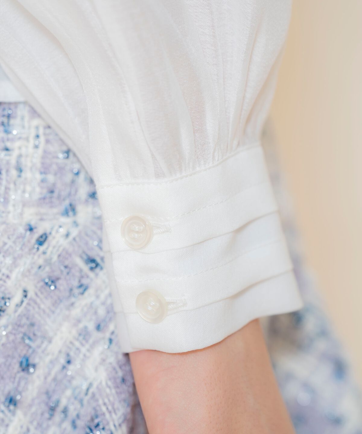 WILLSELECTION「リボンタイギャザーブラウス」|シャツ・ブラウス|