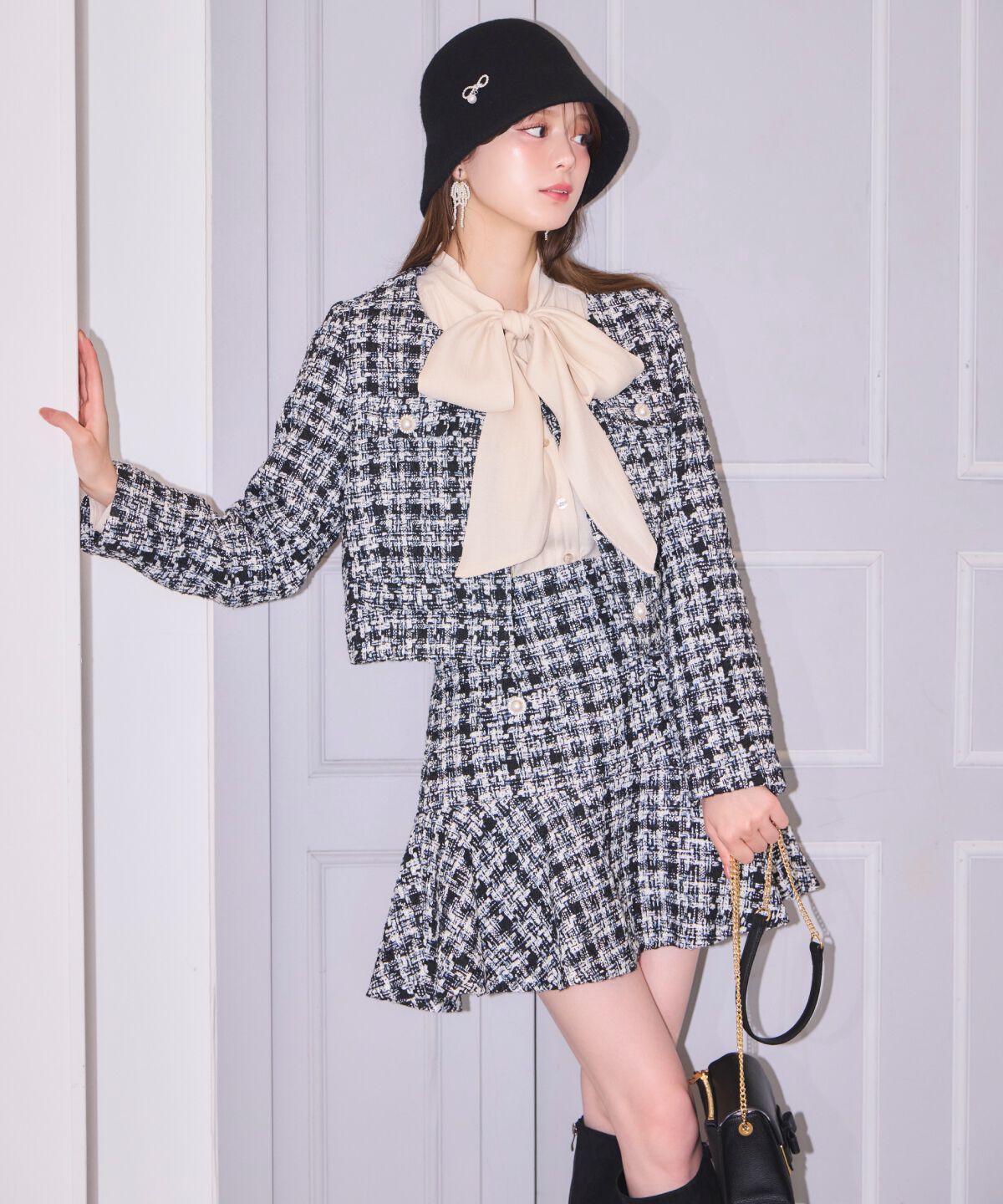 WILLSELECTION「リボンタイギャザーブラウス」|シャツ・ブラウス|