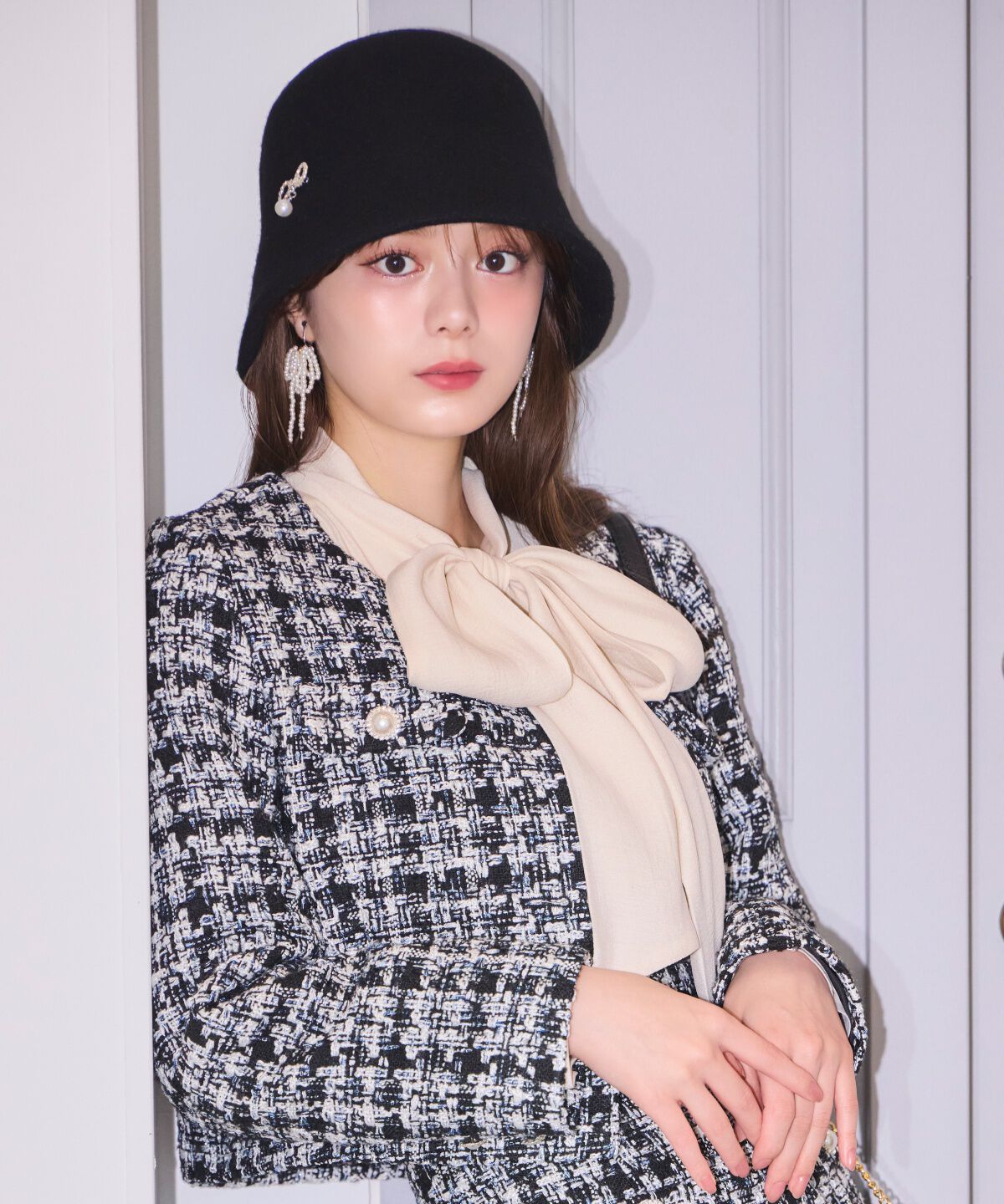 WILLSELECTION「リボンタイギャザーブラウス」|シャツ・ブラウス|