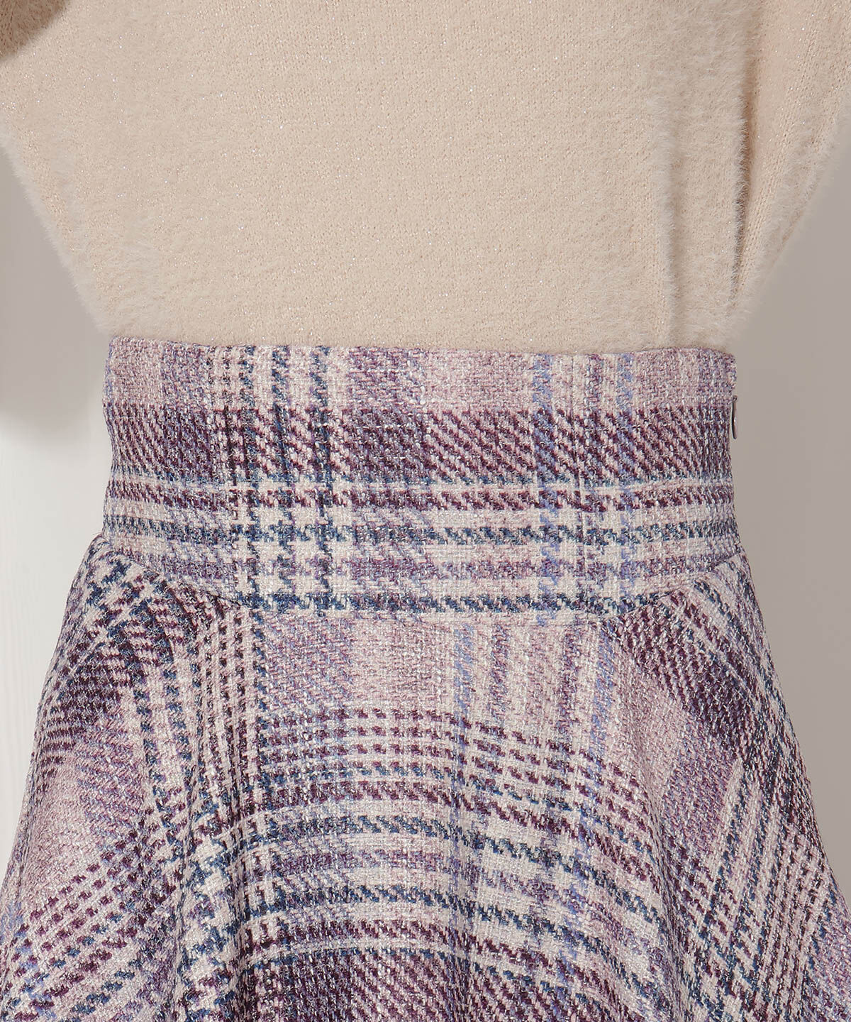 WILLSELECTION「ラメツイードフレアスカート」|フレア|