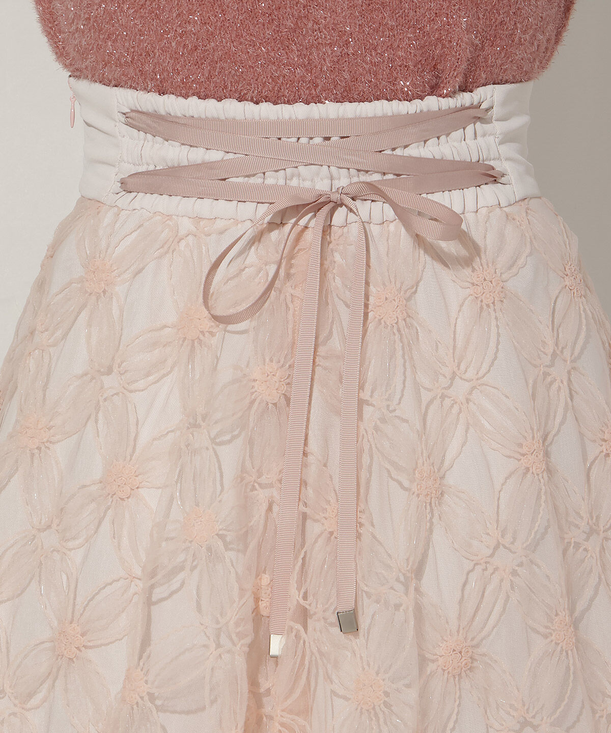 WILLSELECTION「フラワーチュールフレアスカート」|フレア|