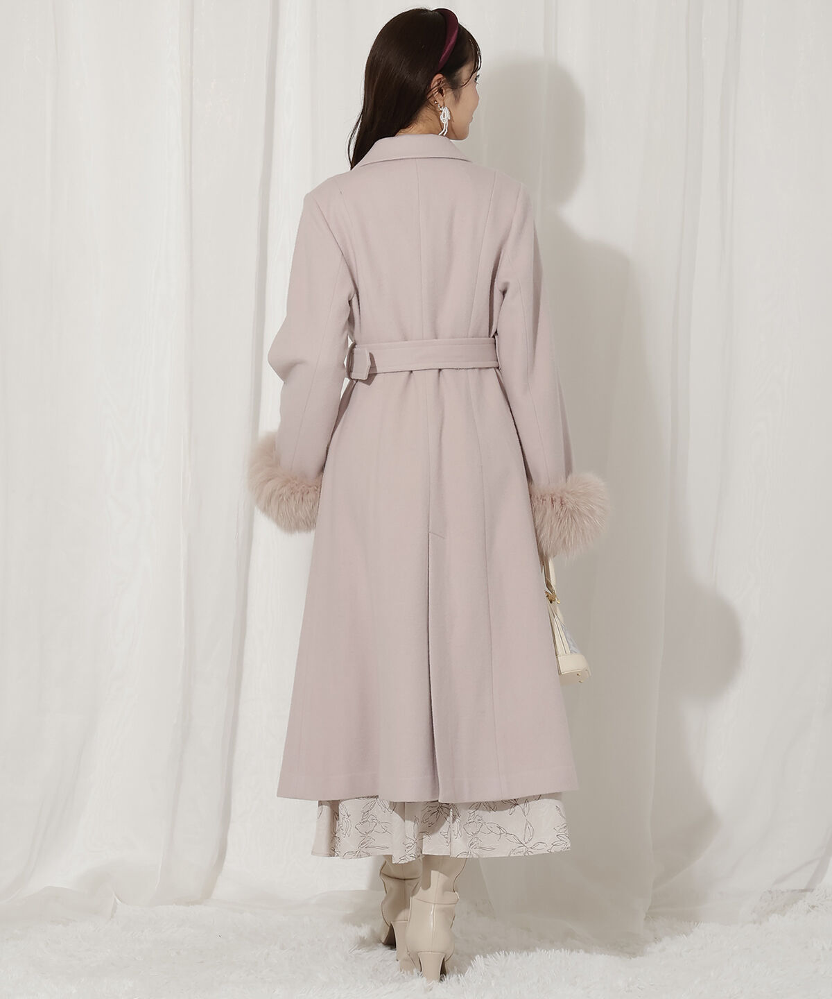 WILLSELECTION「FOXファー付きウールコート」|その他|