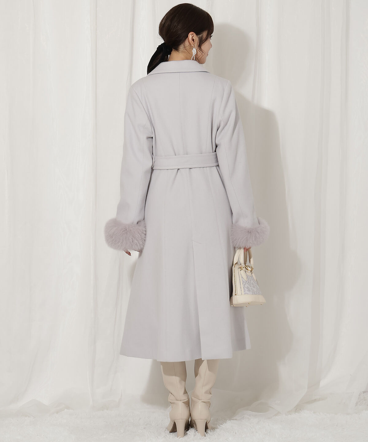 WILLSELECTION「FOXファー付きウールコート」|その他|