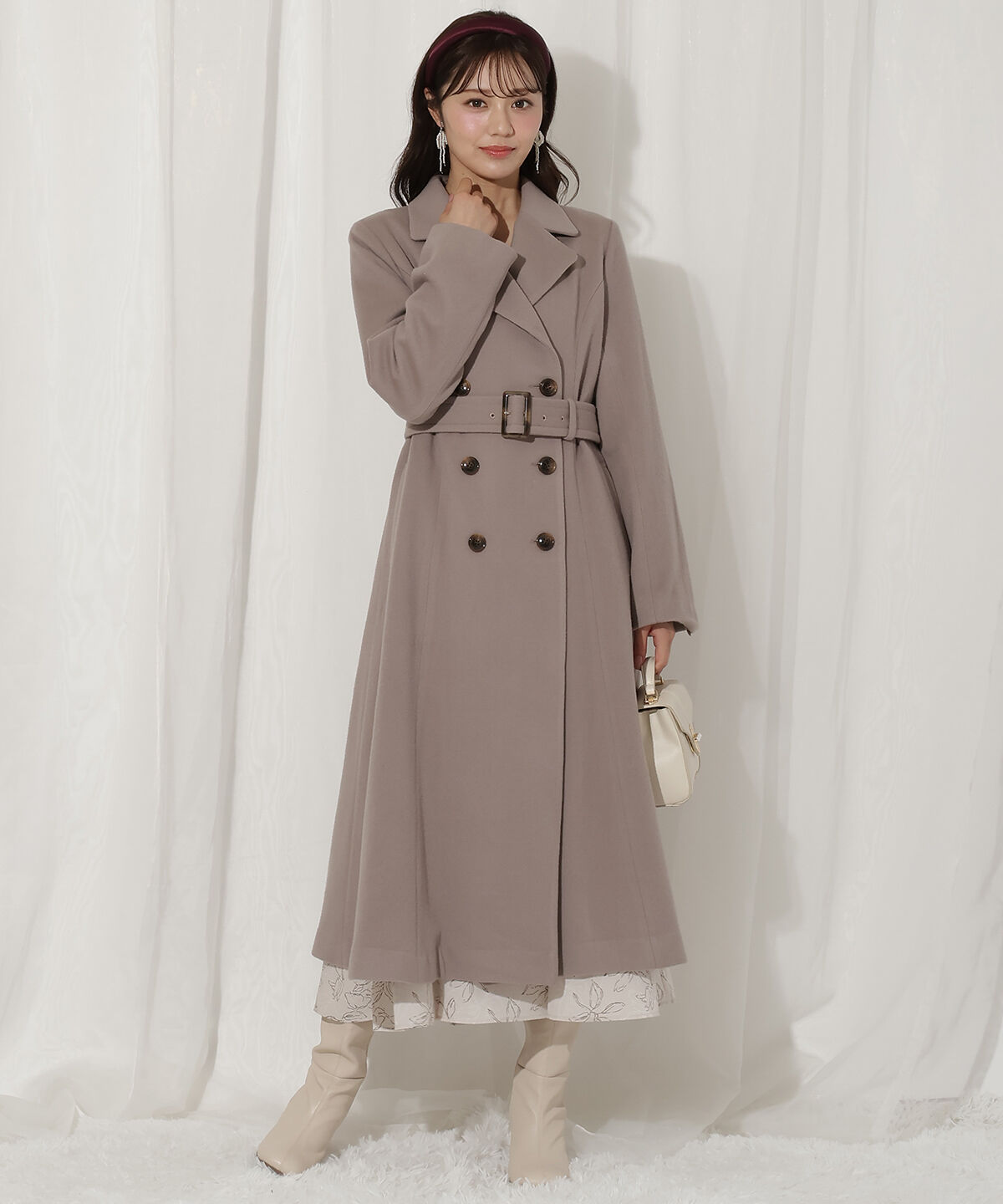 WILLSELECTION「FOXファー付きウールコート」|その他|