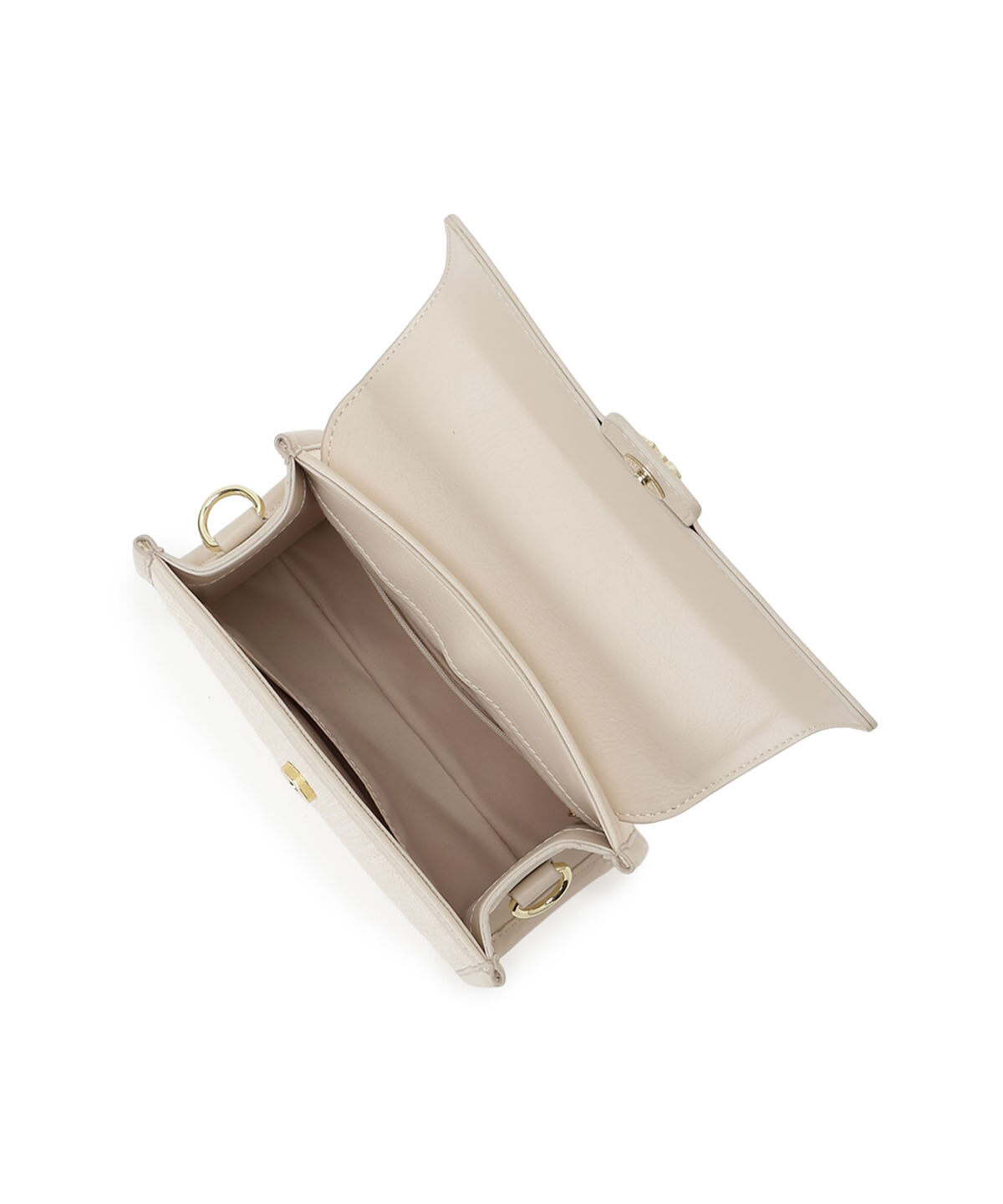 WILLSELECTION「リボンハンドル雑材コンビバッグ」|ショルダー・メッセンジャー|