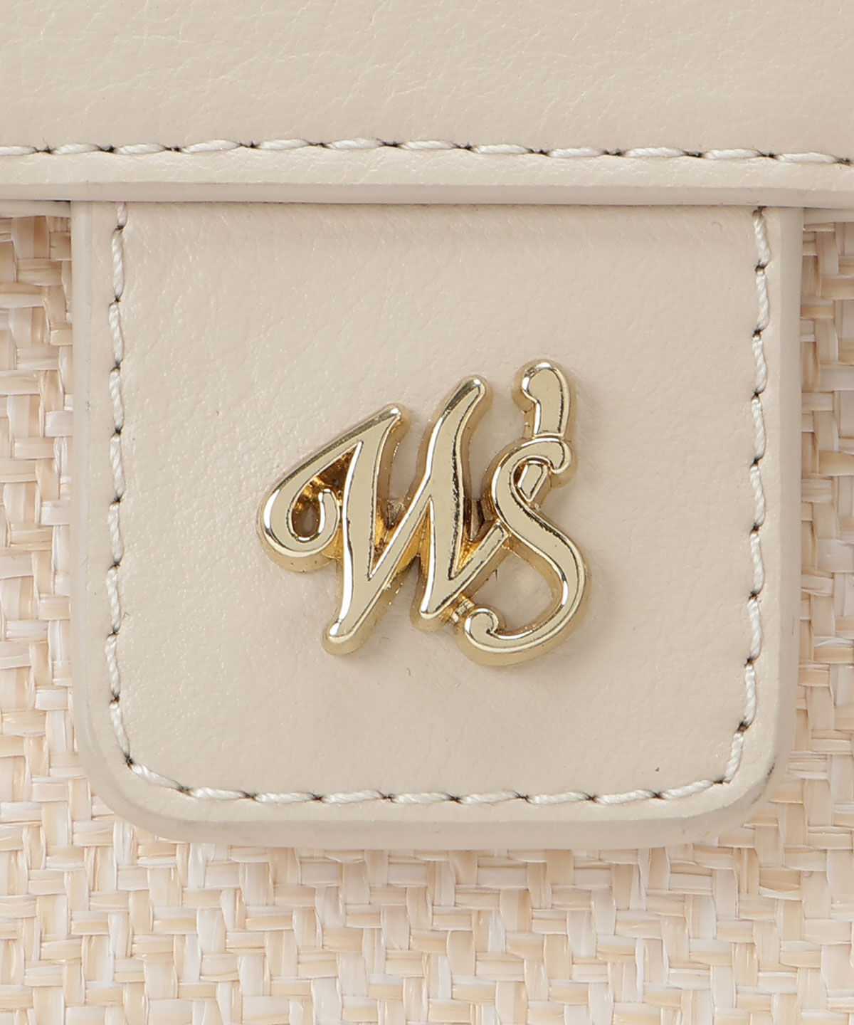 WILLSELECTION「リボンハンドル雑材コンビバッグ」|ショルダー・メッセンジャー|