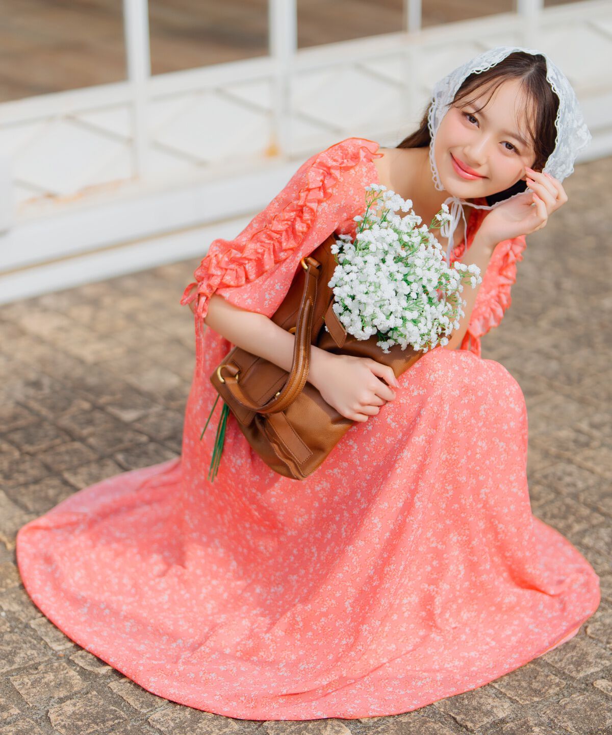 WILLSELECTION「ミニフラワーシャーリングワンピース」|ワンピース|