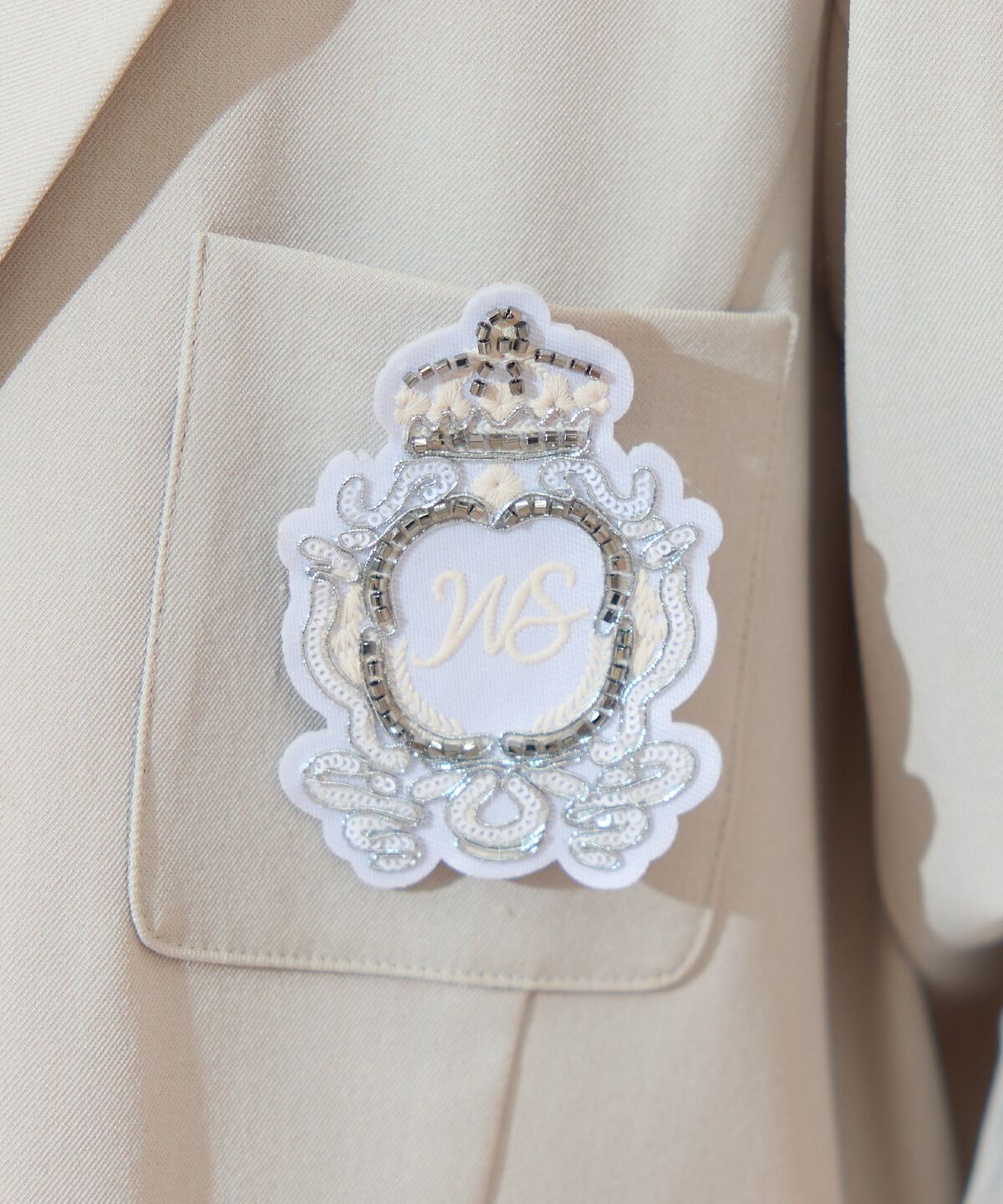 WILLSELECTION「エンブレム付きテーラードジャケット」|テーラードジャケット|