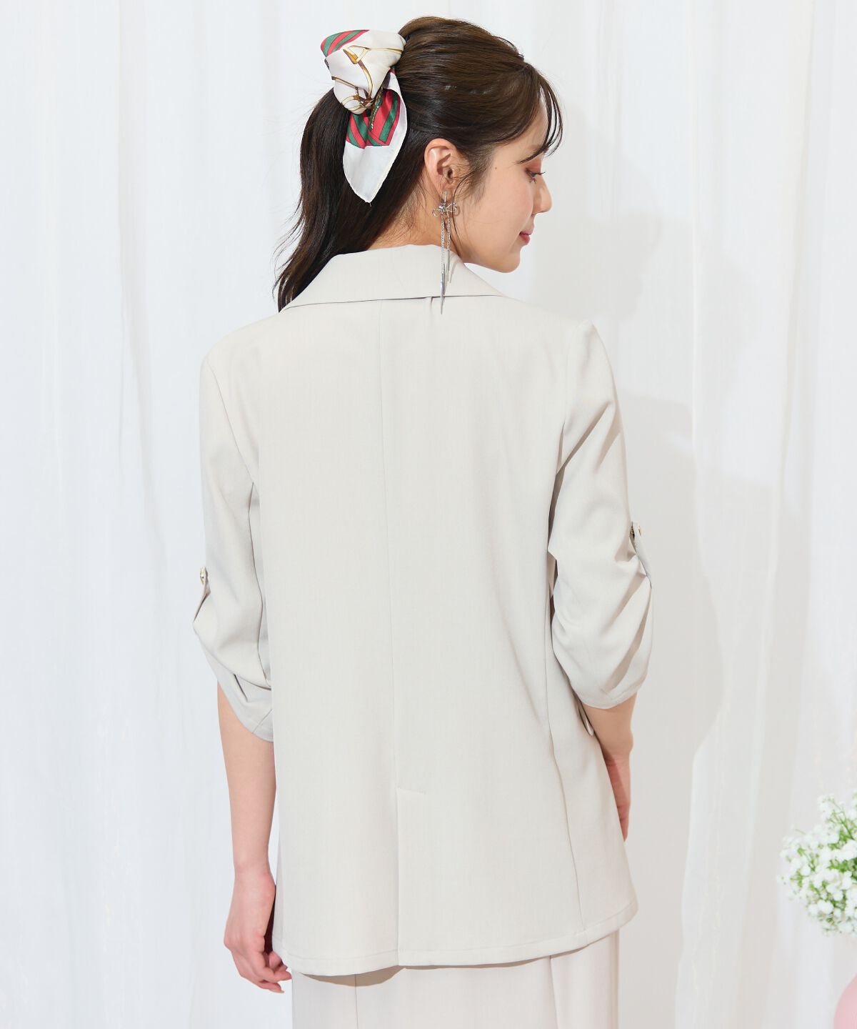 WILLSELECTION「エンブレム付きテーラードジャケット」|テーラードジャケット|