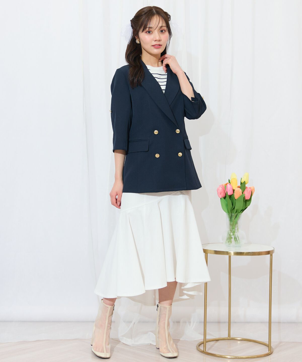 WILLSELECTION「エンブレム付きテーラードジャケット」|テーラードジャケット|