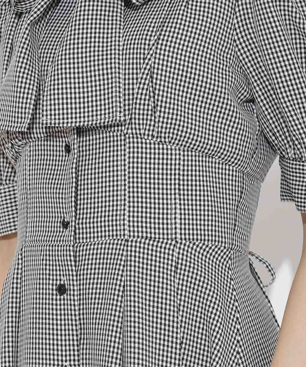 WILLSELECTION「リボンタイコルセットシャツワンピース」|ワンピース|