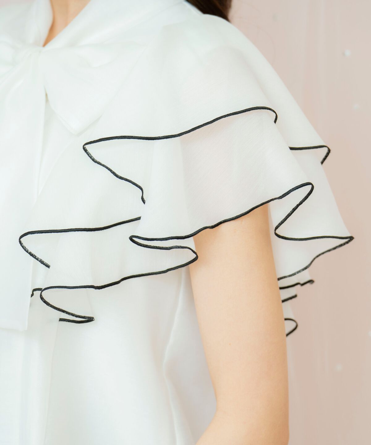 WILLSELECTION「メロウラッフルフリルブラウス」|シャツ・ブラウス|