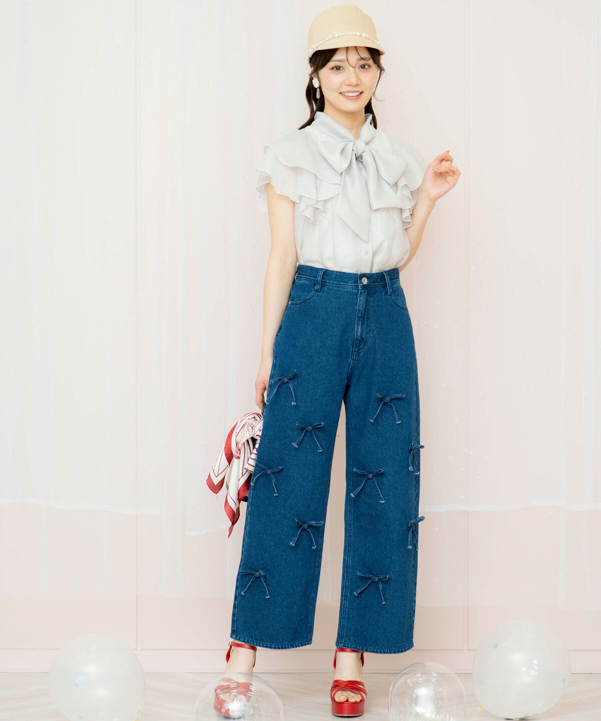 WILLSELECTION「メロウラッフルフリルブラウス」|シャツ・ブラウス|