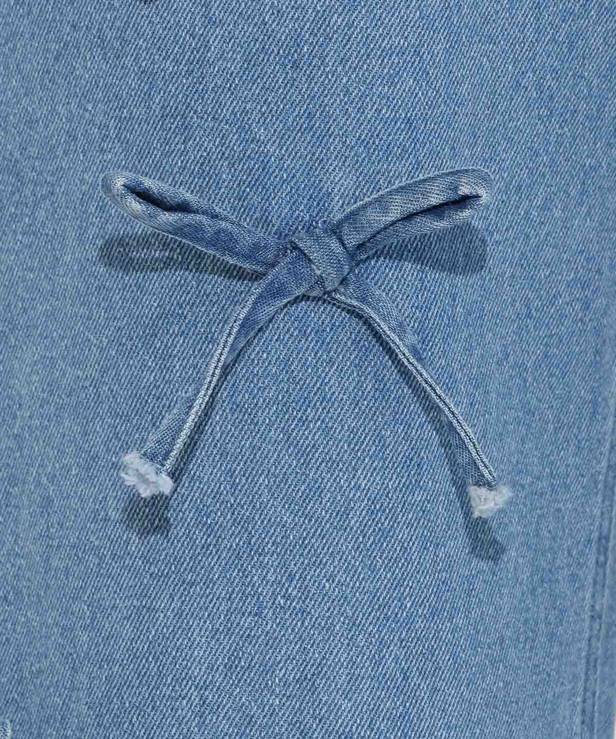 WILLSELECTION「リボンモチーフデニムパンツ」|その他|