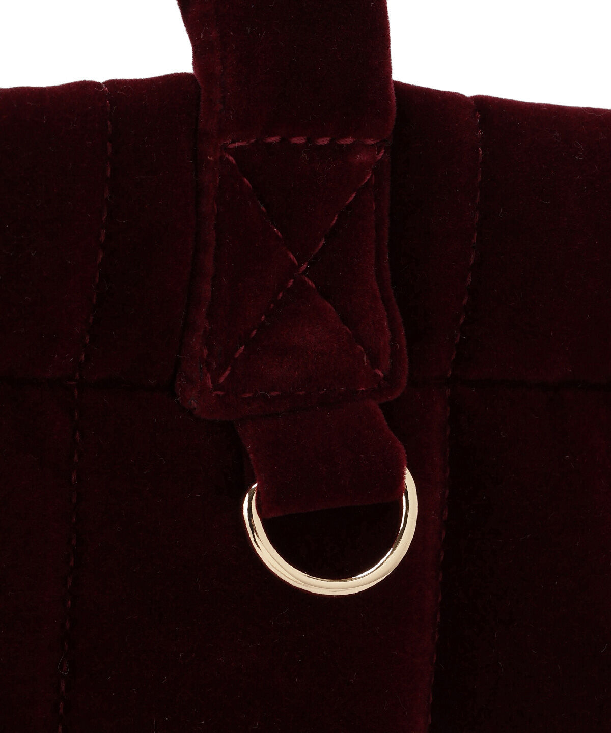 WILLSELECTION「ショルダーリボンベロアトート」|トートバッグ|