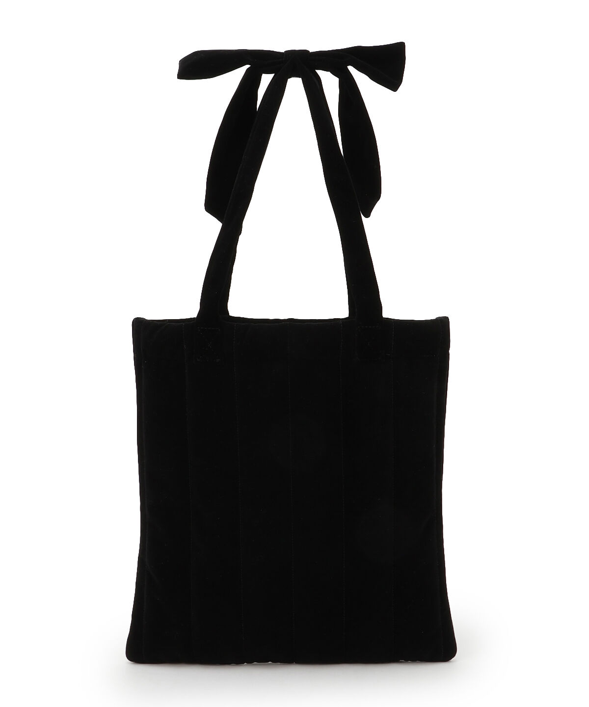 WILLSELECTION「ショルダーリボンベロアトート」|トートバッグ|