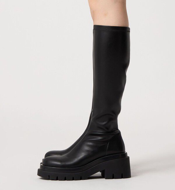 ODETTE E ODILE「＜SY＞ タンクソールスト ロングブーツ75&uarr;」|ロングブーツ|